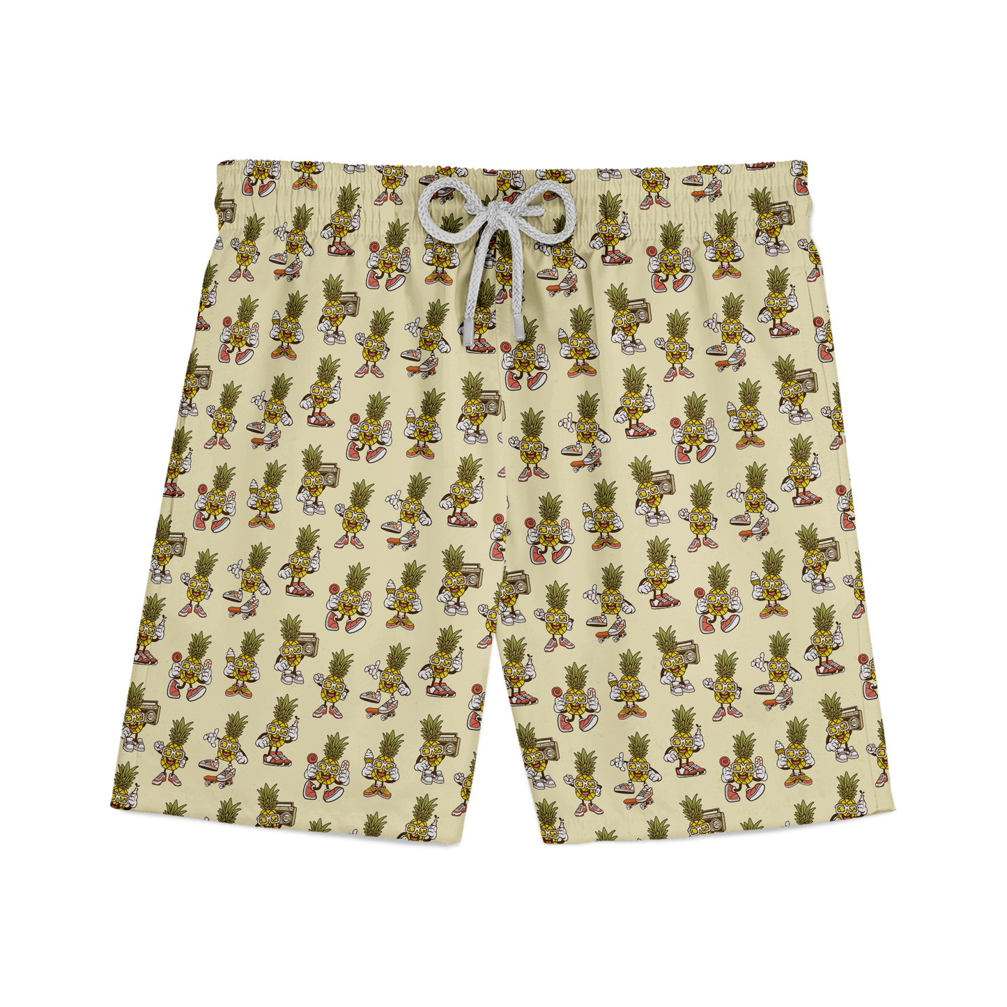 Pineapple Man Athletic Shorts
