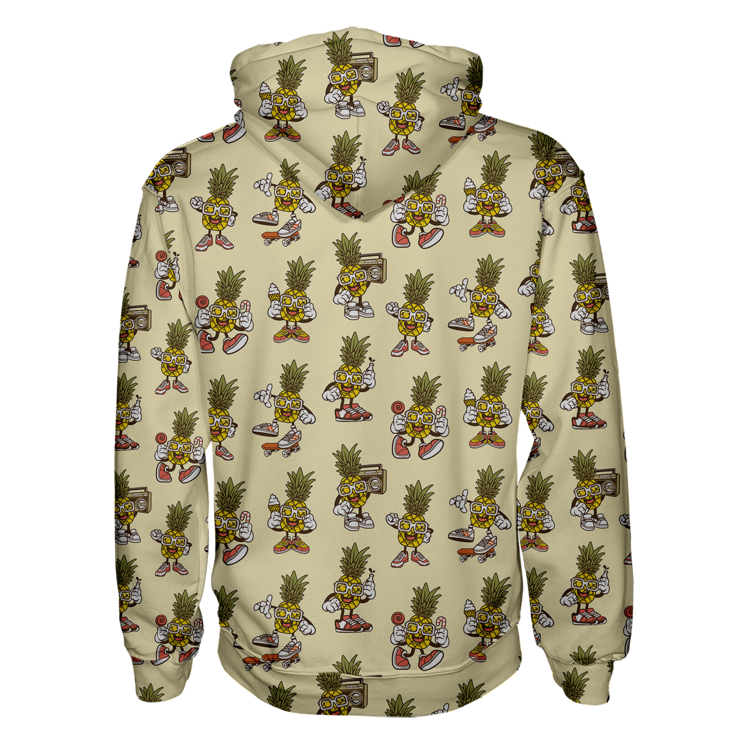 Pineapple Man Pullover Hoodie