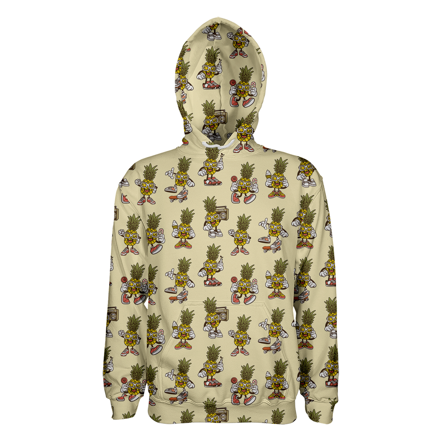 Pineapple Man Pullover Hoodie