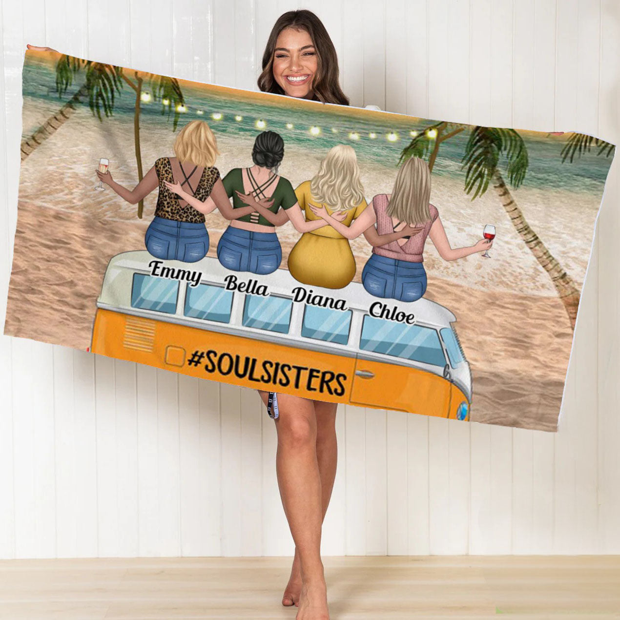 Customizable Beach Towel 30"x60"