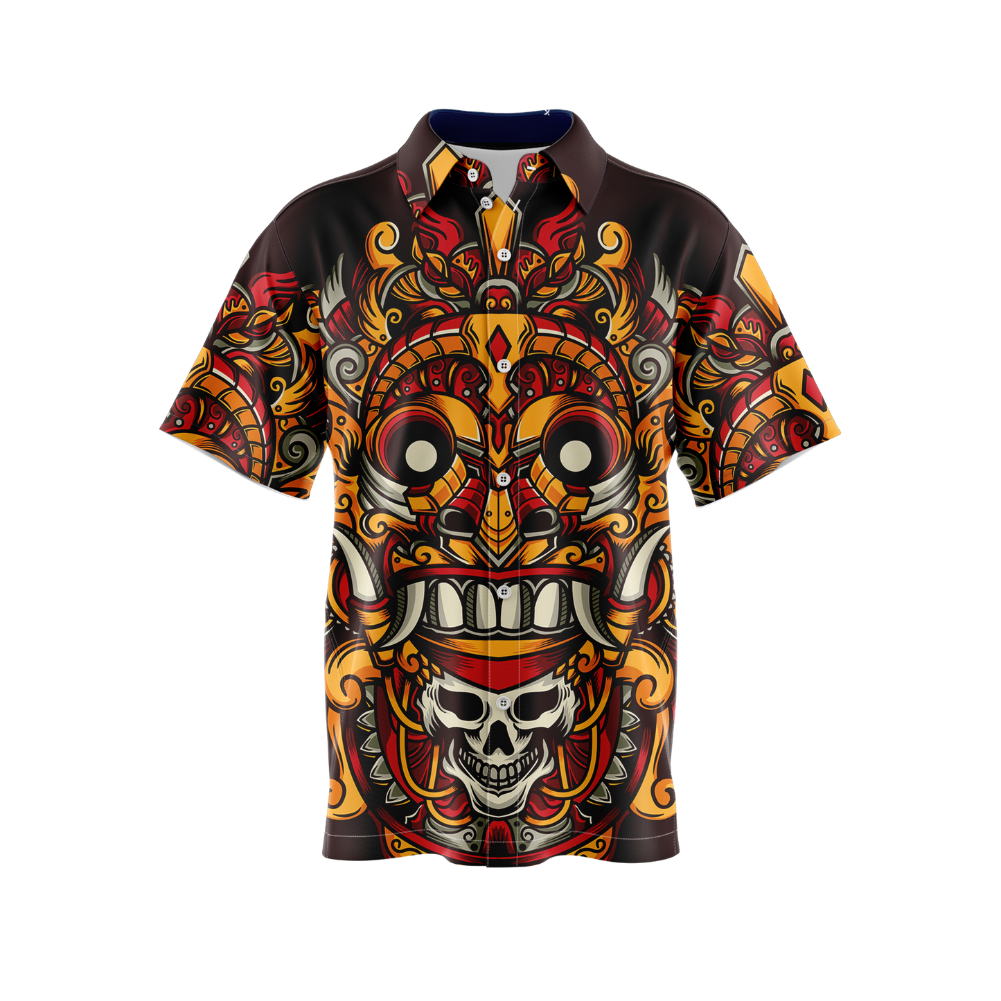 Myan Pirate Button Up Shirt