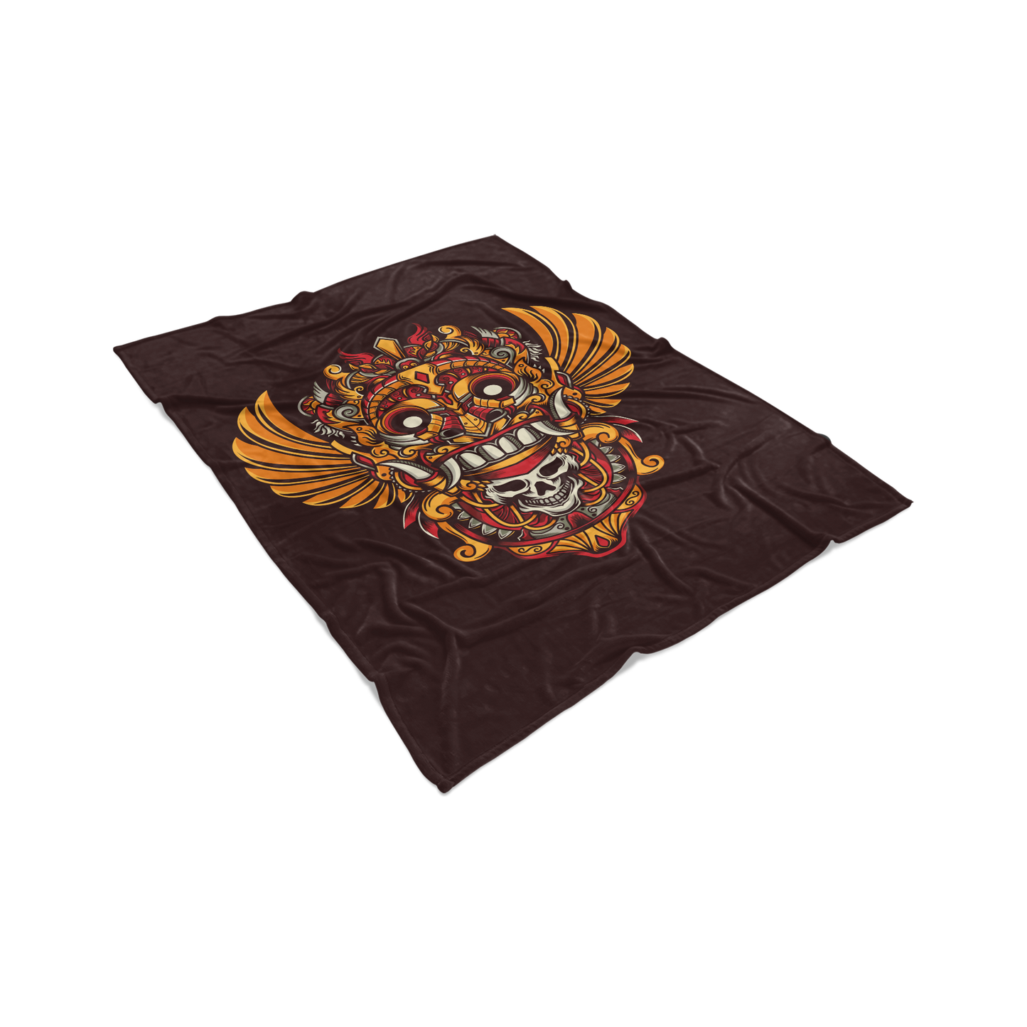 Myan Pirate Sherpa Fleece Blanket