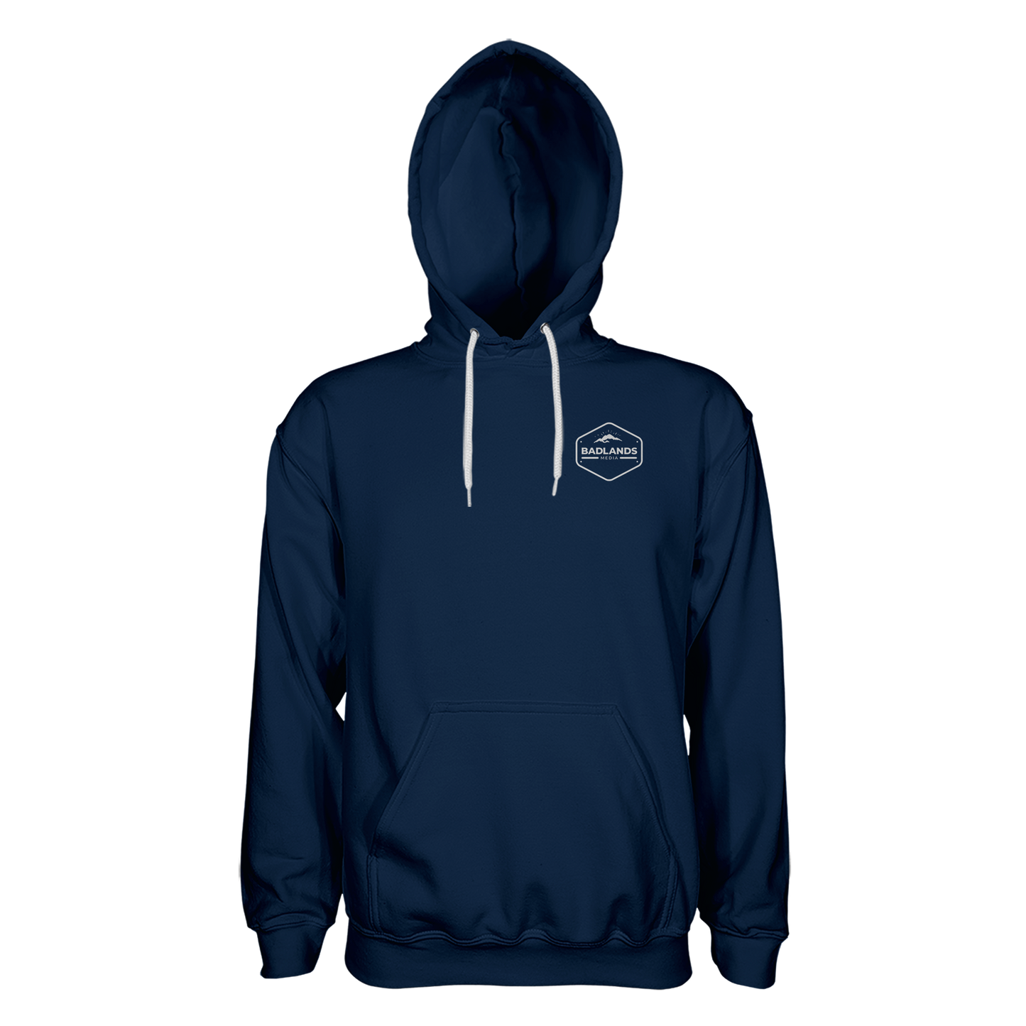 Badlands Media Logo Hoodie - Navy