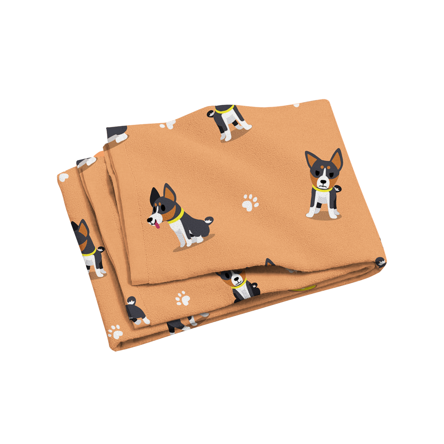 Basenji Beach Towel