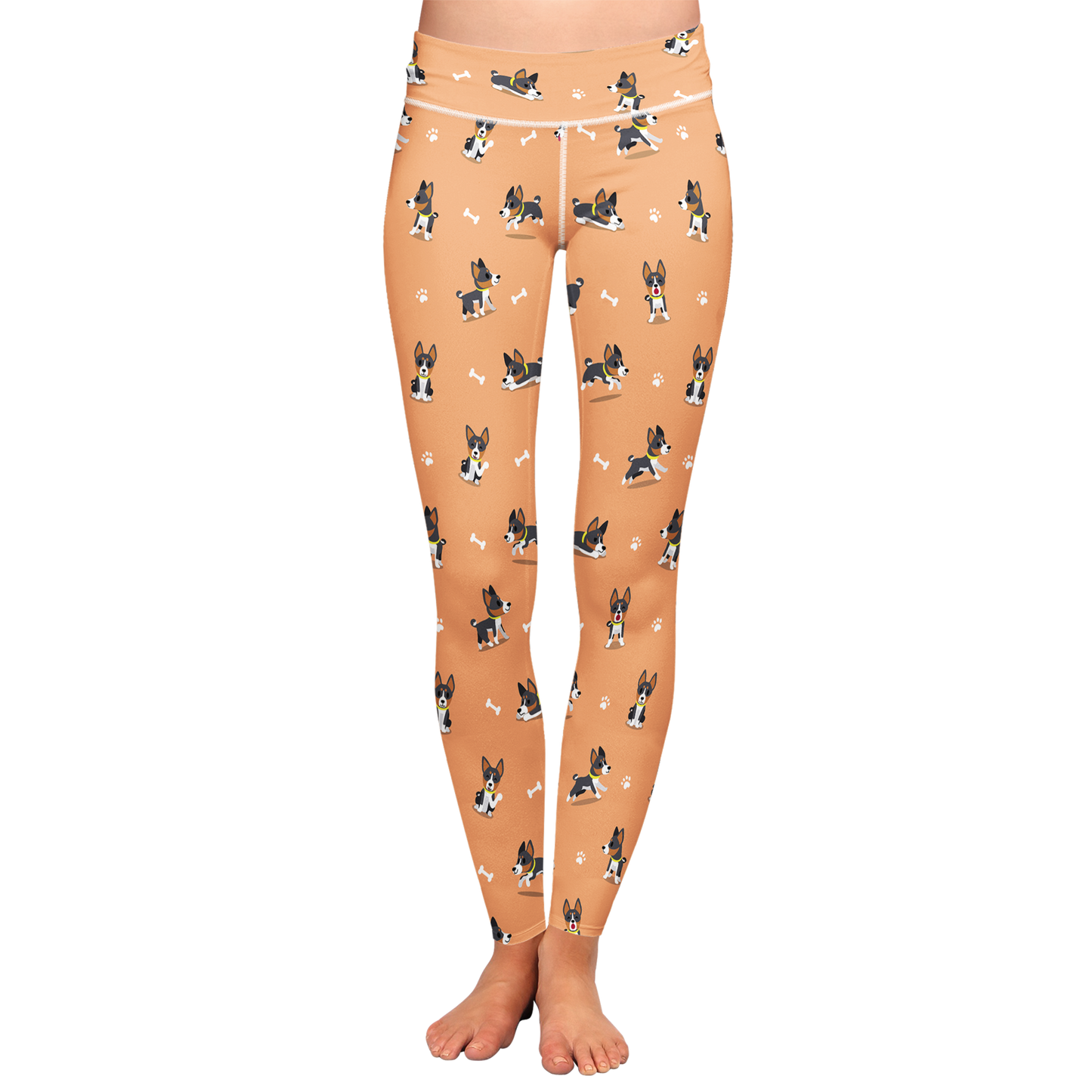 Basenji Yoga Leggings
