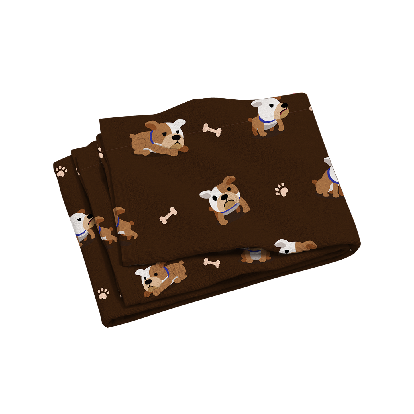 Bulldog Beach Towel