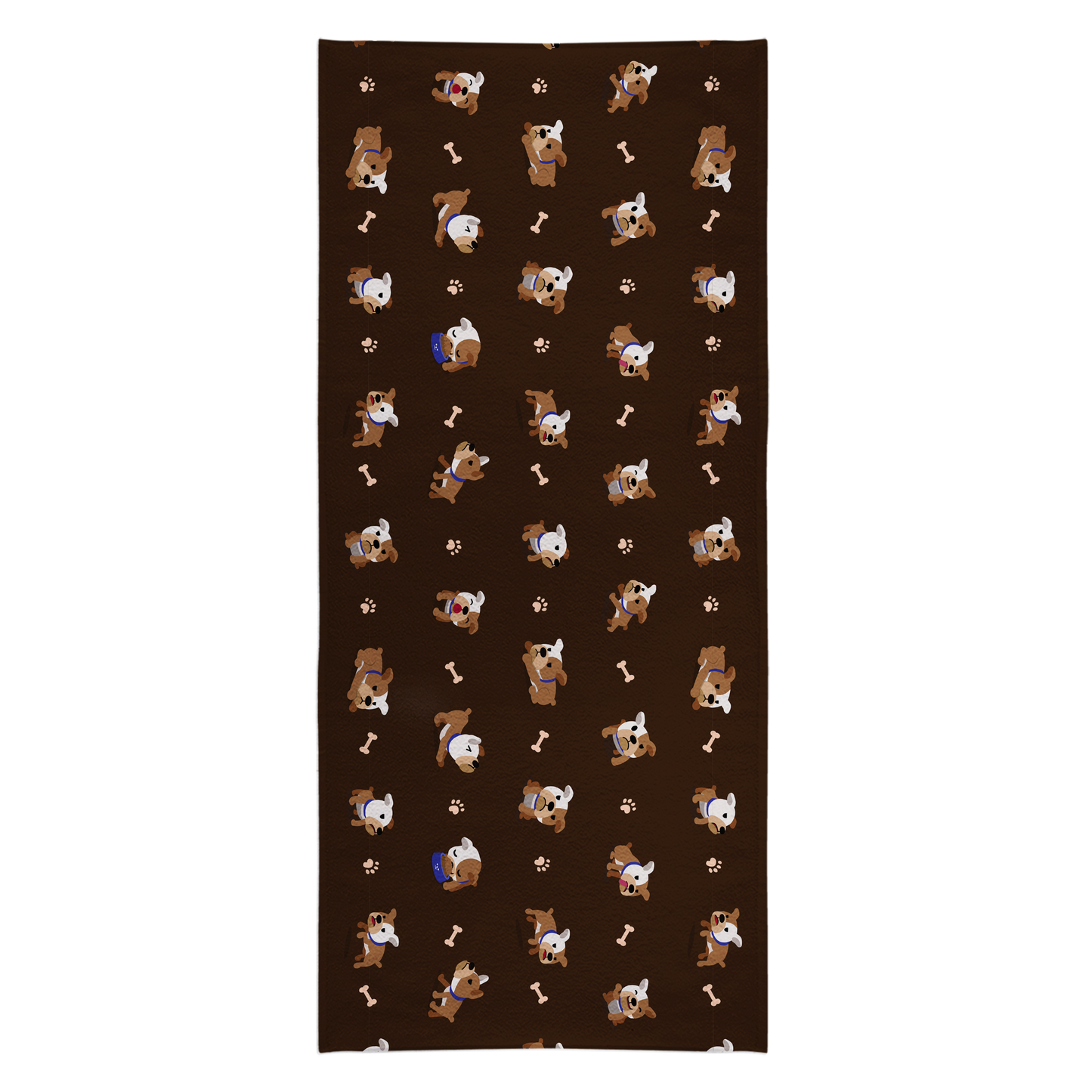 Bulldog Beach Towel