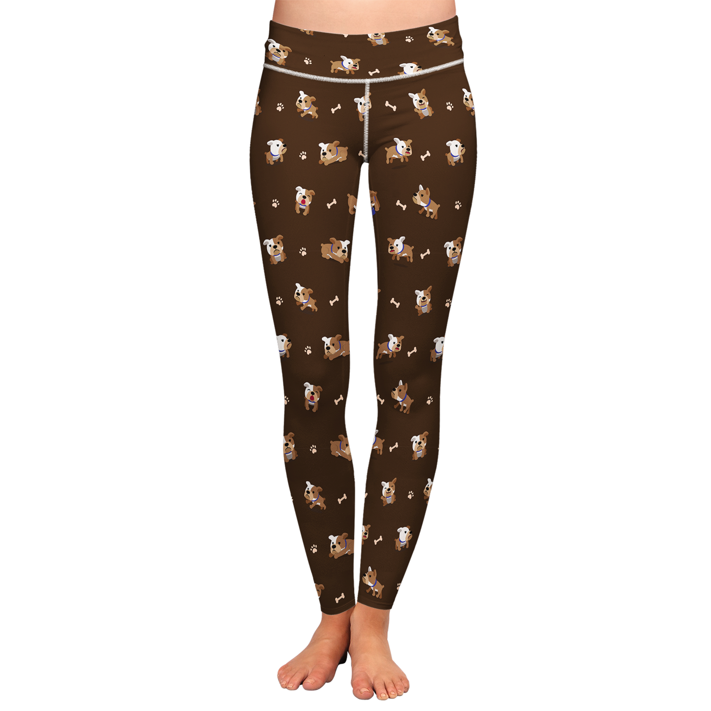 Bulldog Yoga Leggings