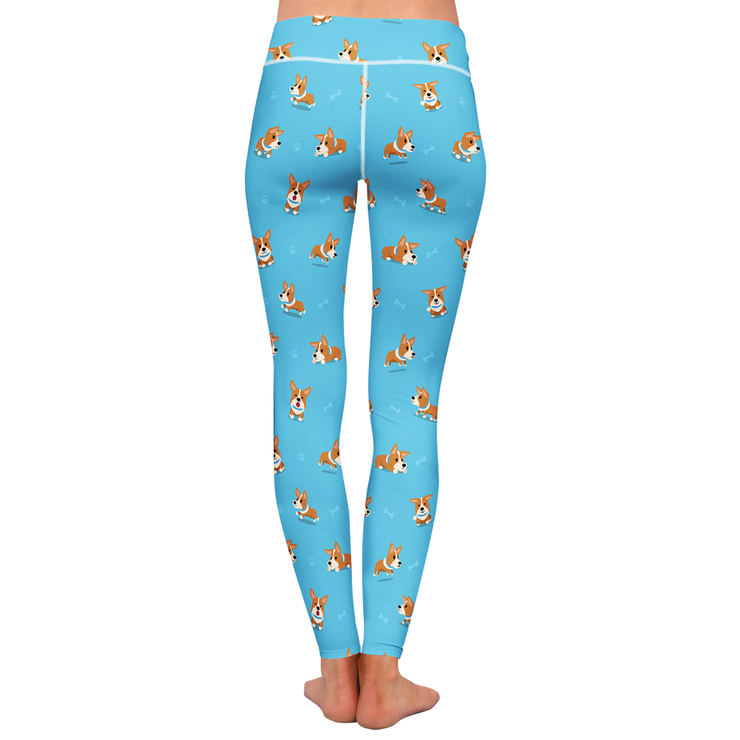 Corgi Yoga Leggings