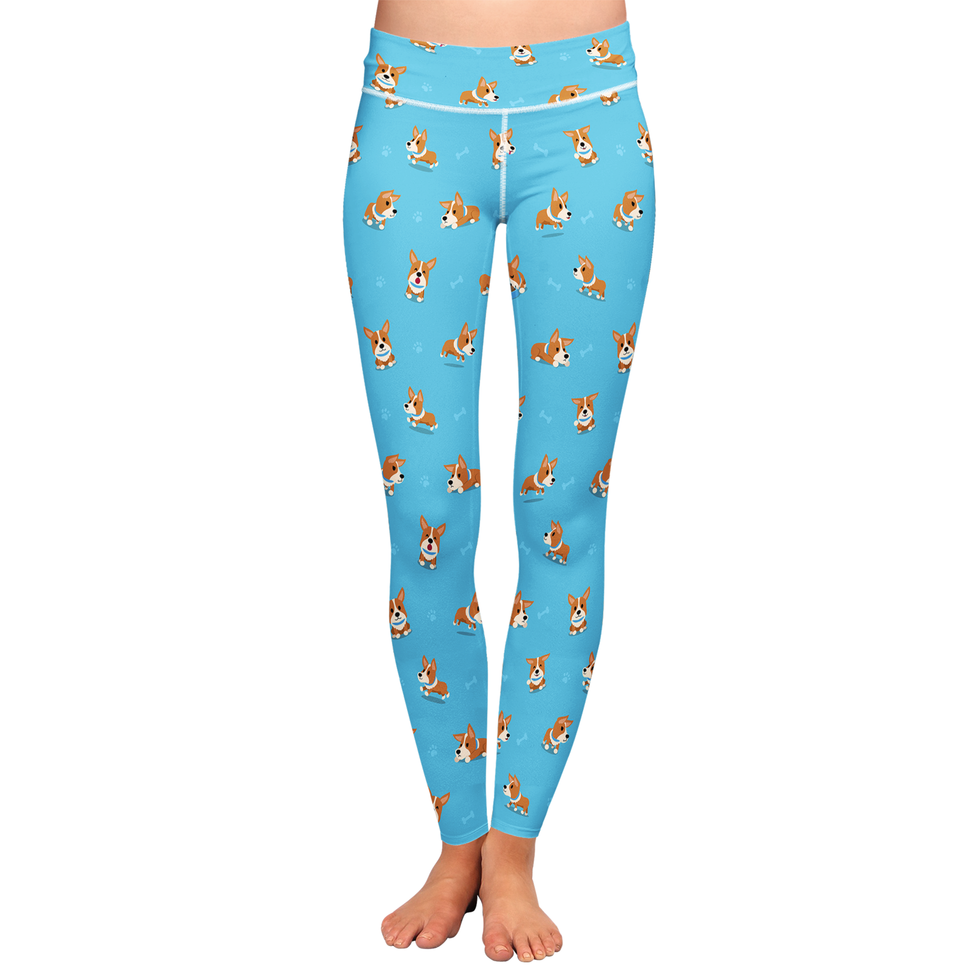 Corgi online yoga pants