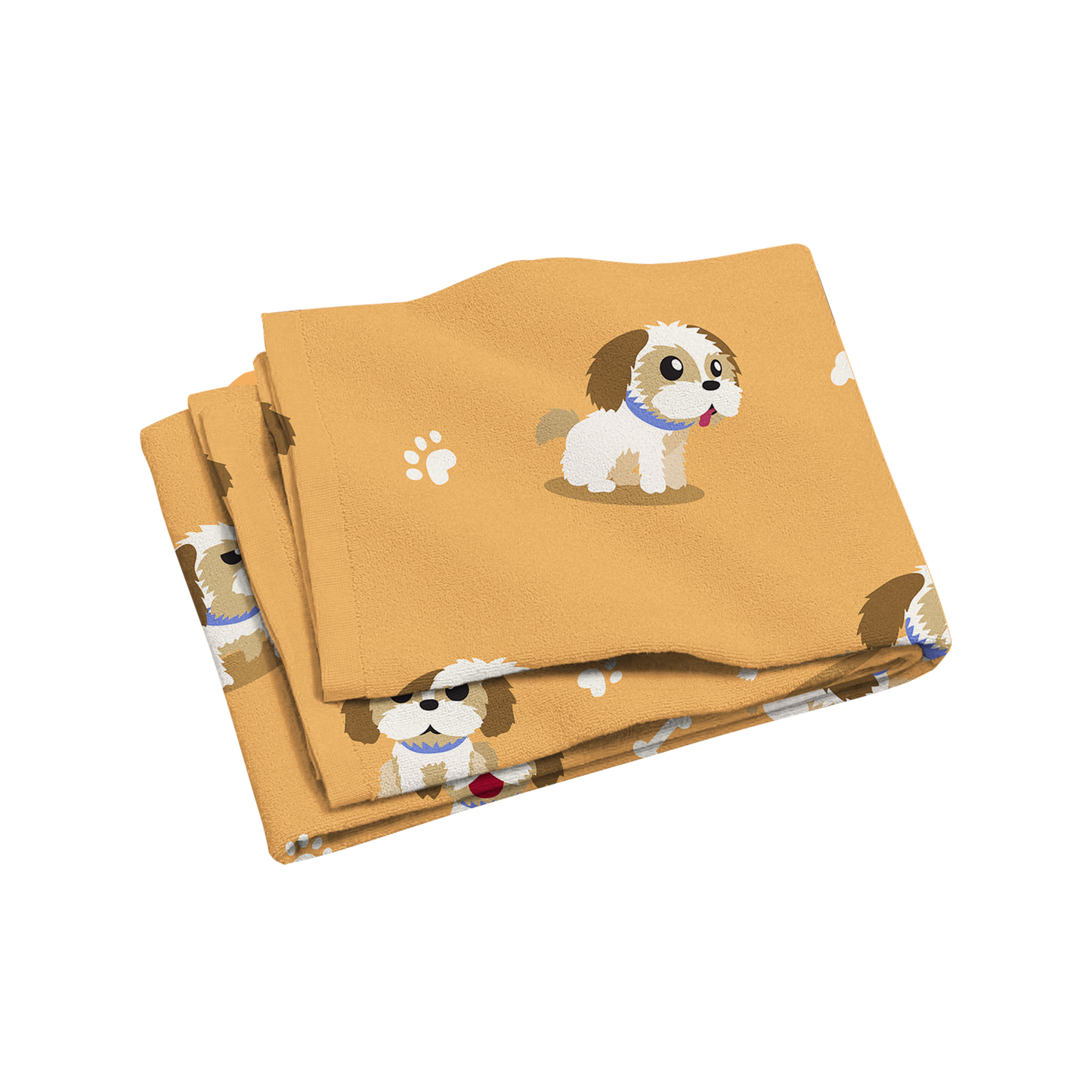 Shih Tzu Beach Towel