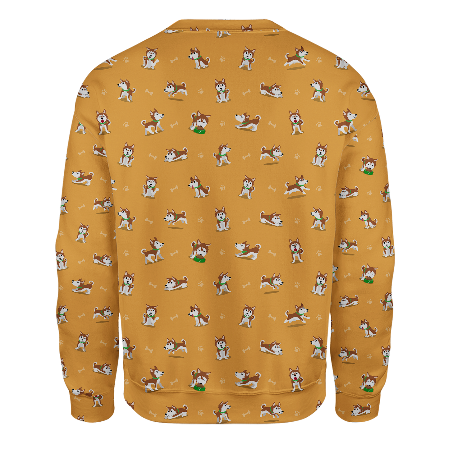 Siberian Husky Brown Sweatshirt