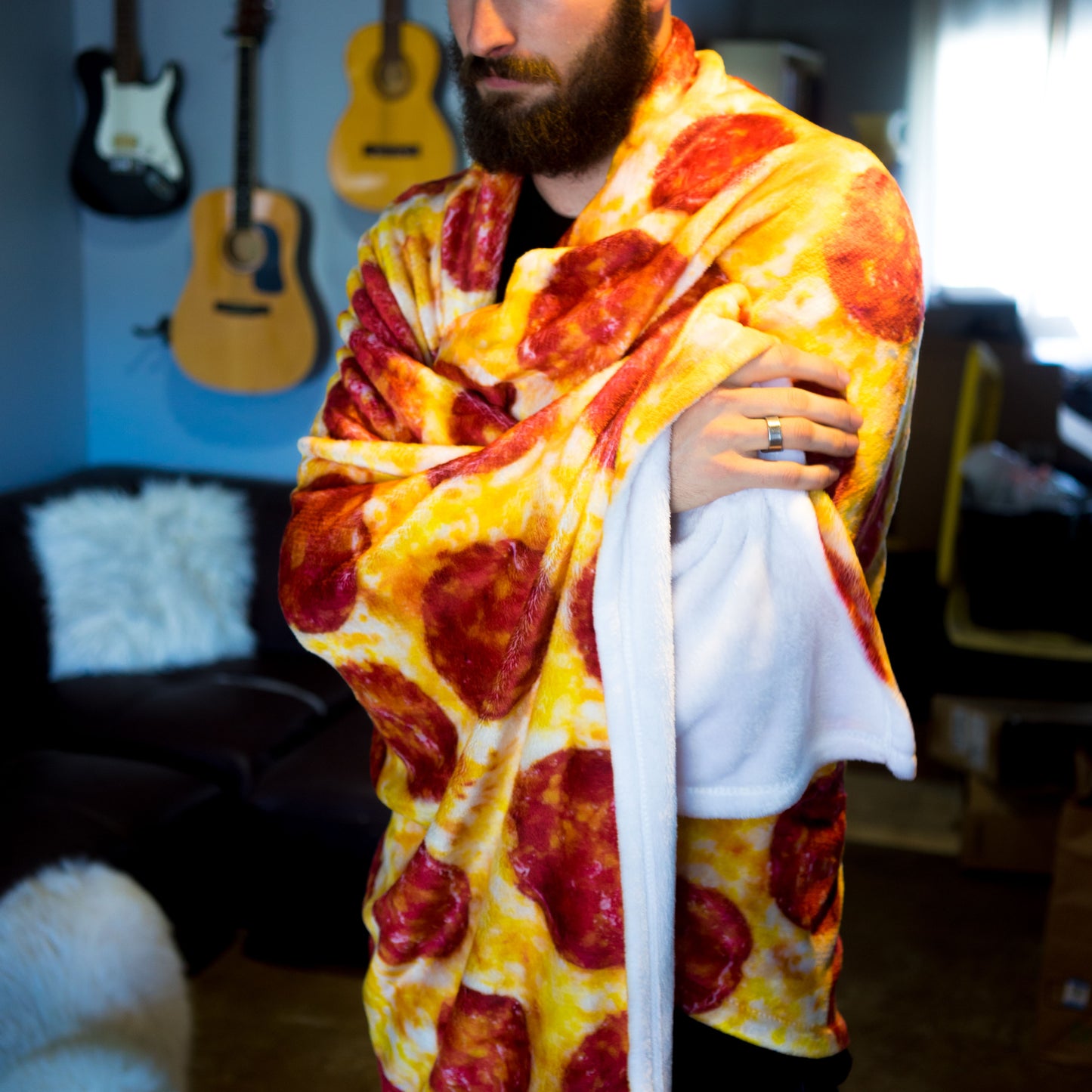Customizable Fleece Throw Blanket 60"x80"