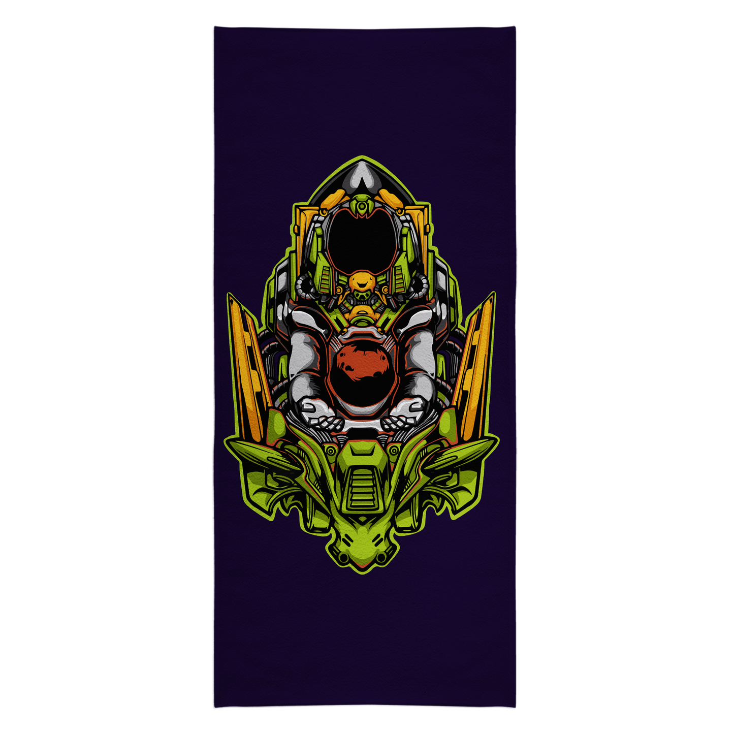 Astro Mech Man Beach Towel