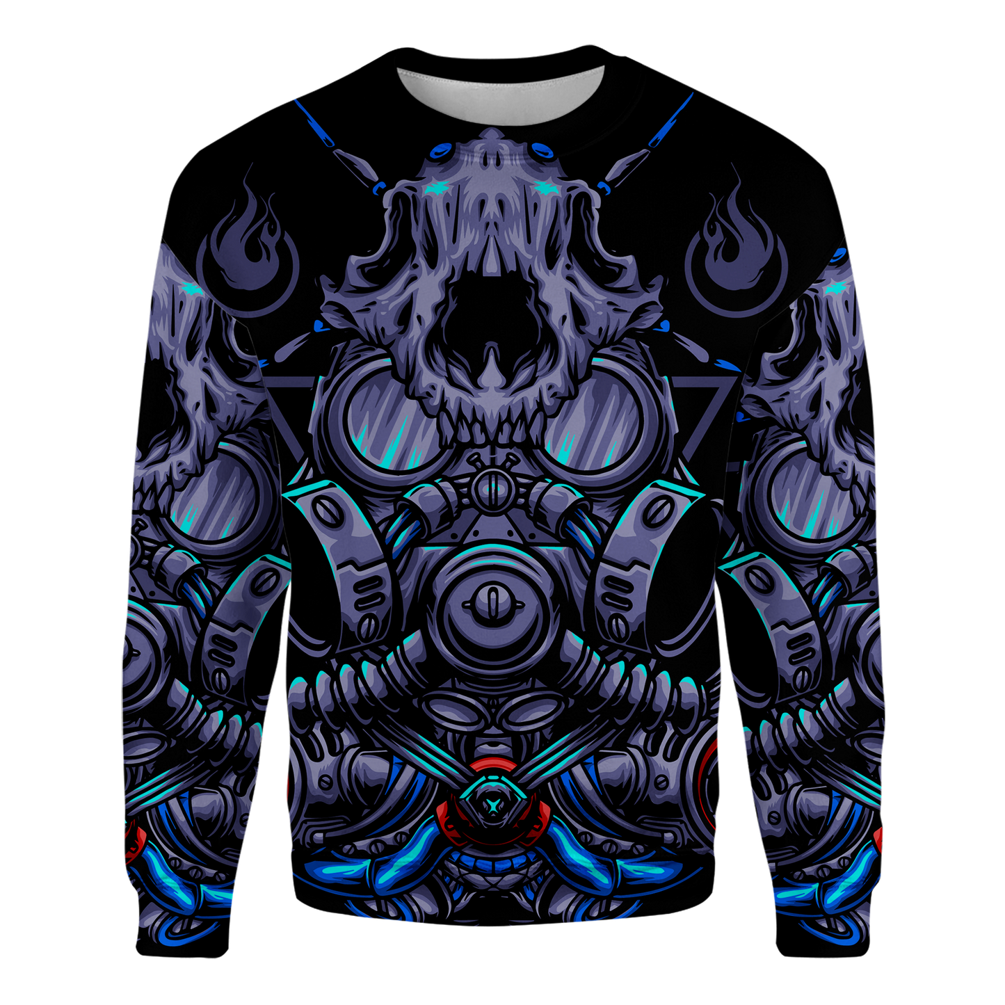 Cat Gas Mask Sweatshirt