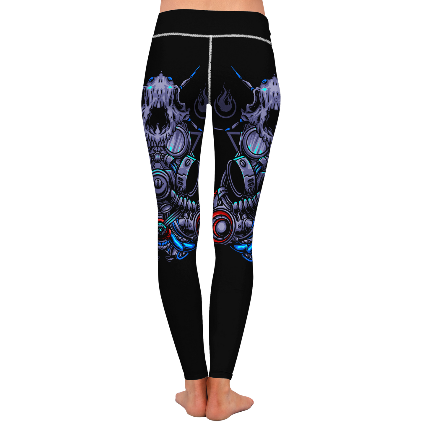 Cat Gas Mask Yoga Leggings
