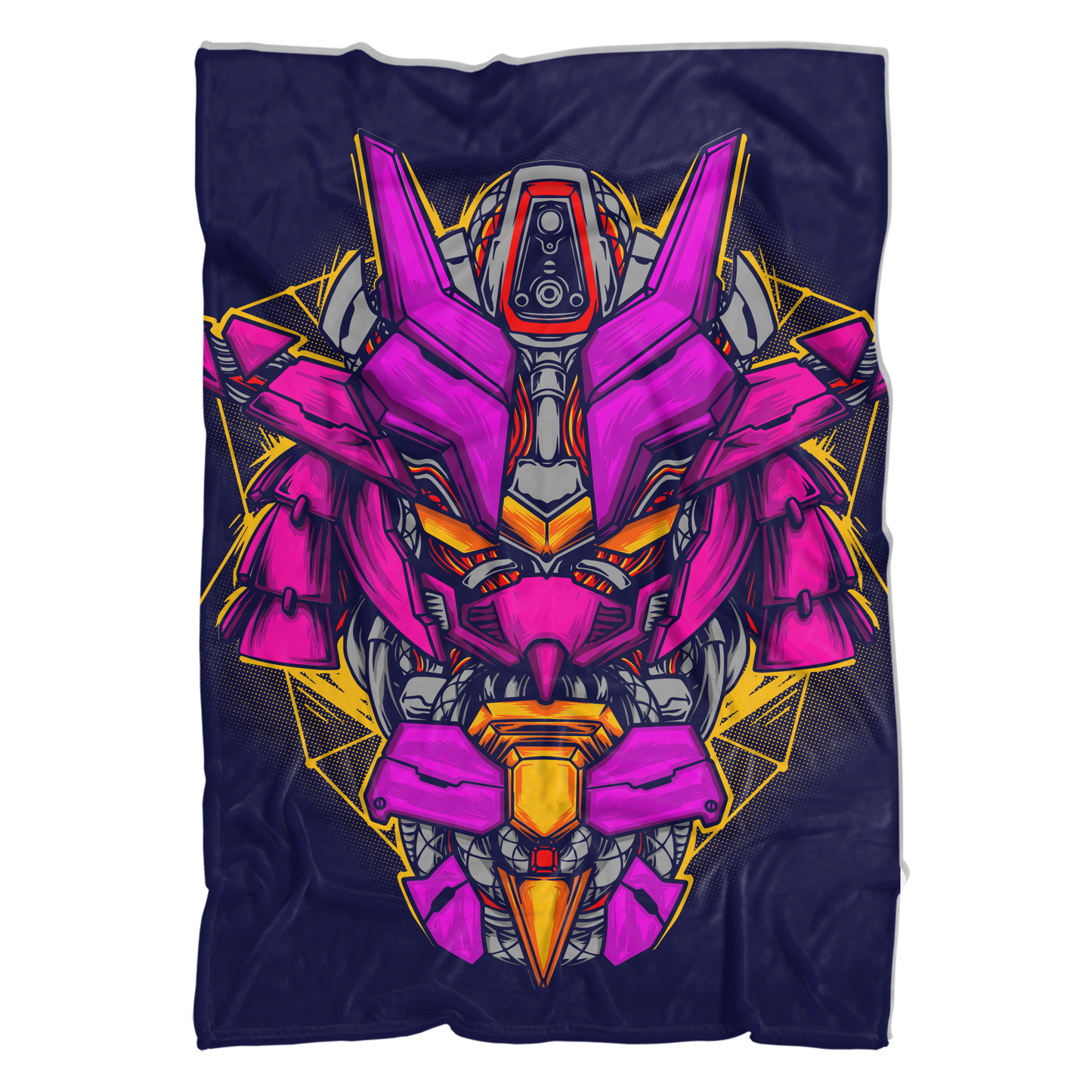 Mechatron Sherpa Fleece Blanket