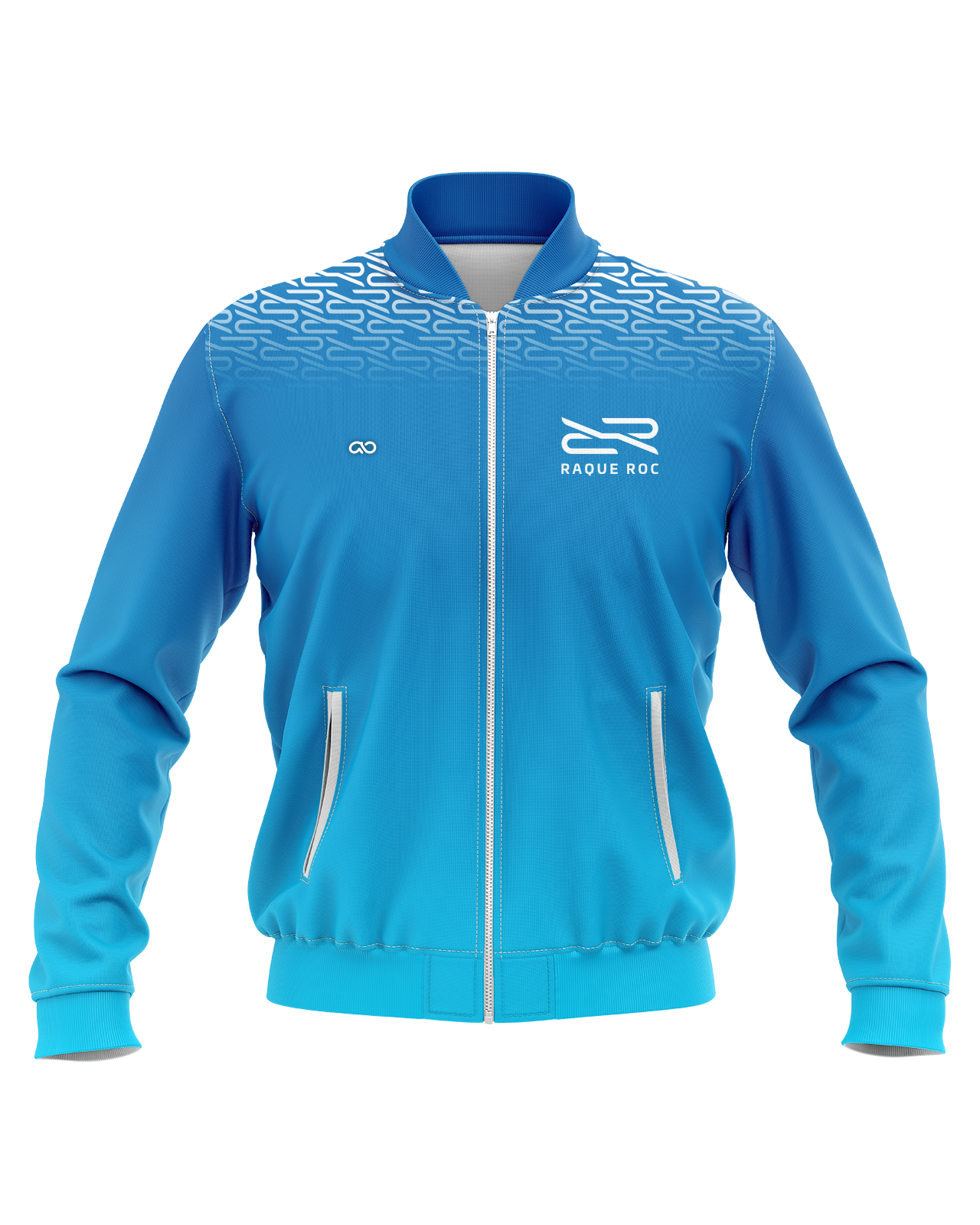 Split Men's Fleece Bomber Jacket