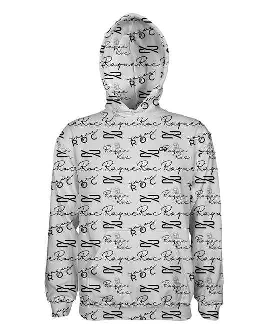 Script printed all over in HD on premium fabric. Handcrafted in California.