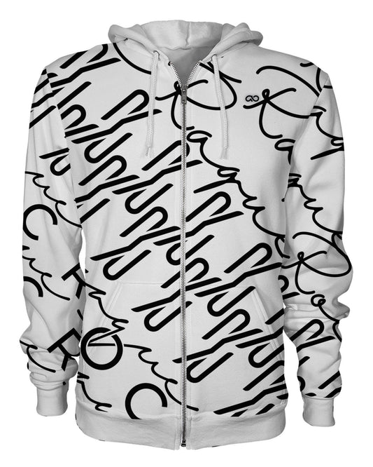 Que printed all over in HD on premium fabric. Handcrafted in California.