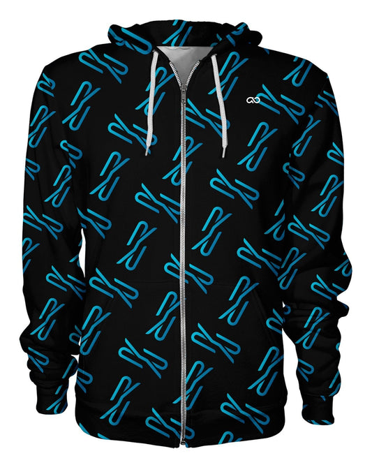 Blend printed all over in HD on premium fabric. Handcrafted in California.