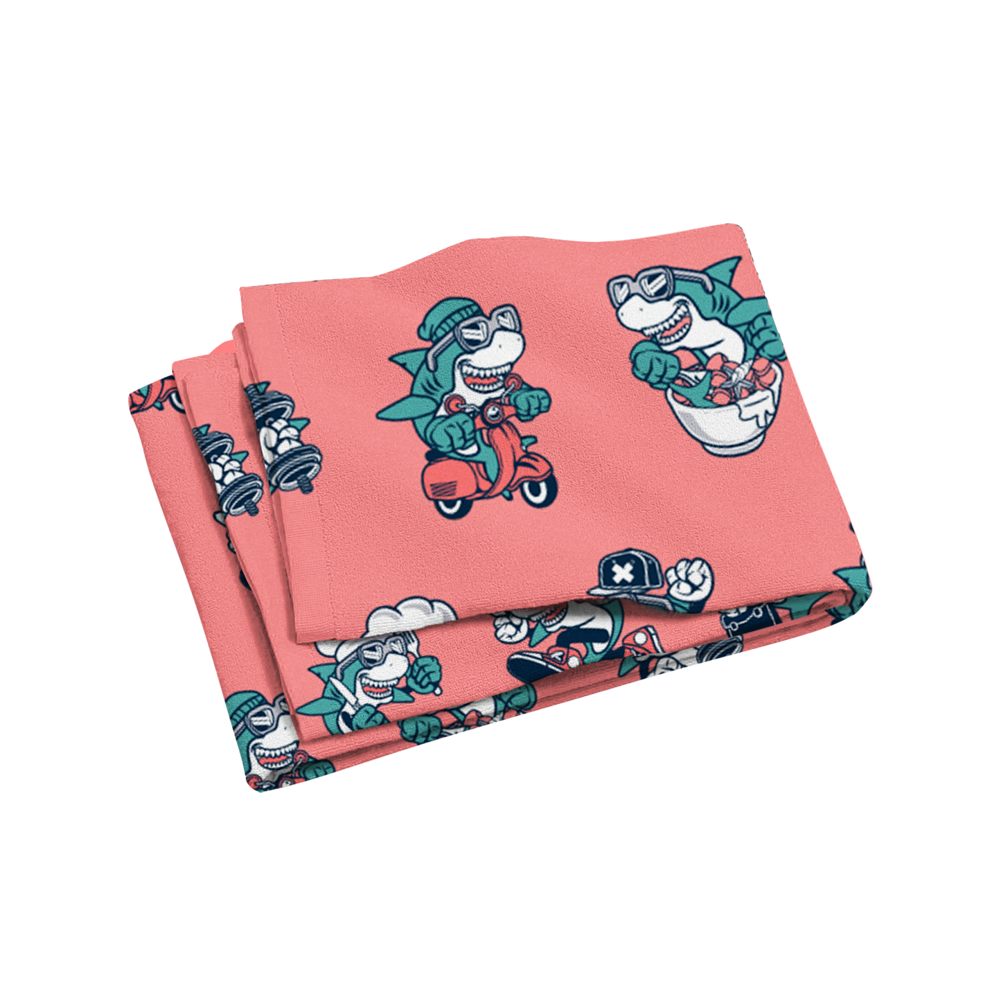 Shark Life Beach Towel