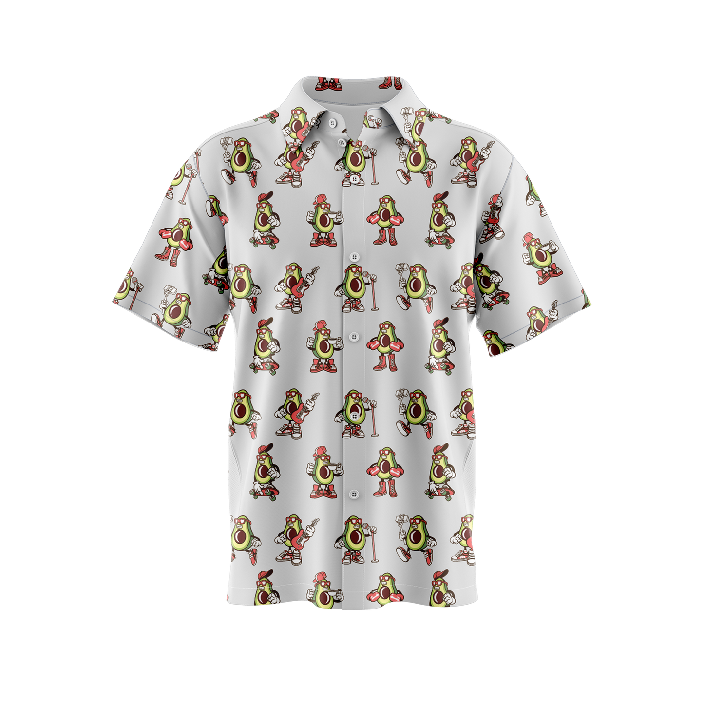 Avacado Life Button Up Shirt