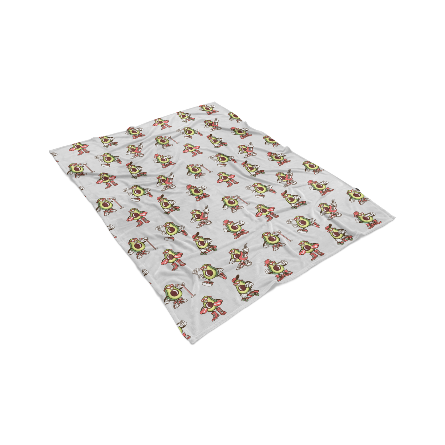 Avacado Life Sherpa Fleece Blanket