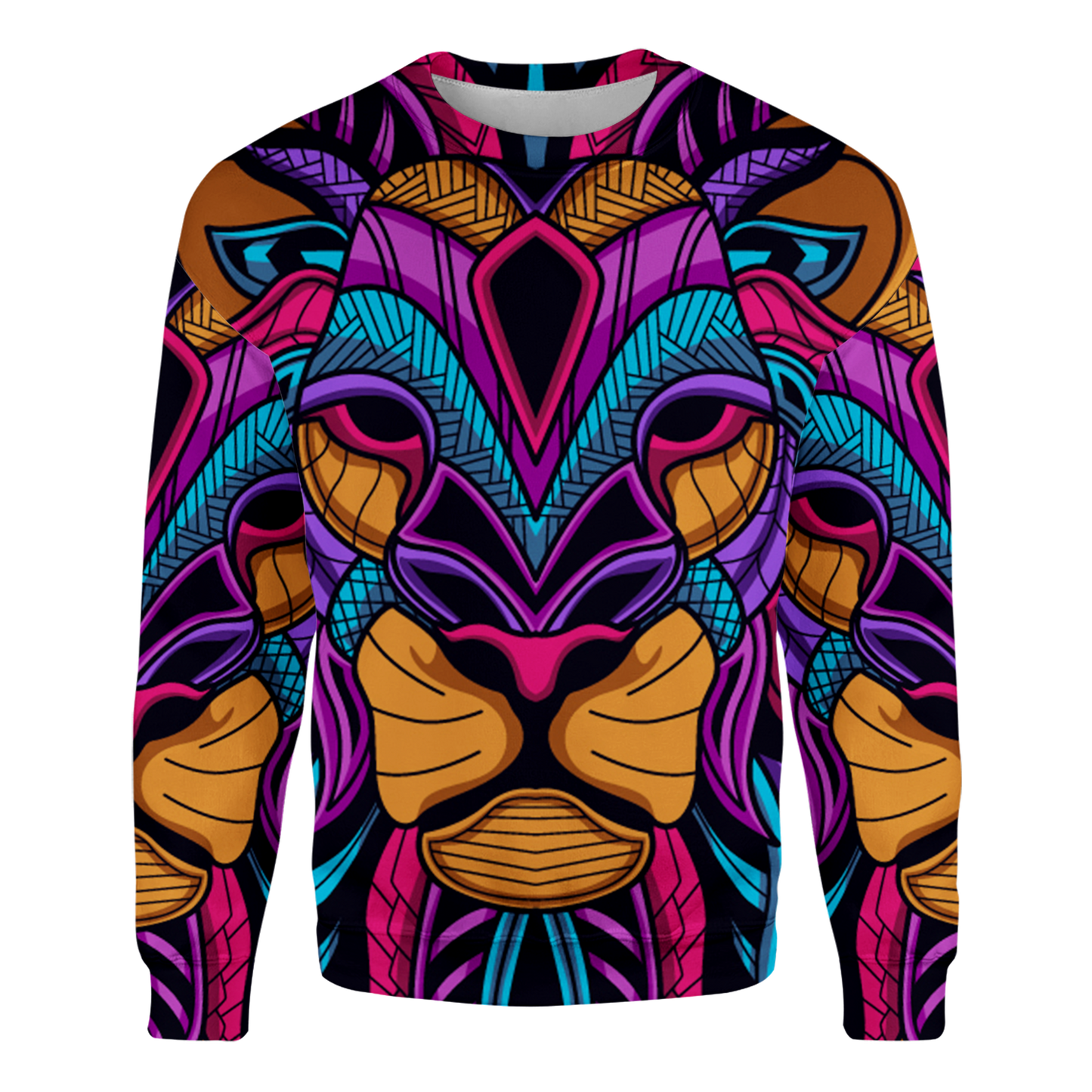 Neon Lion Sweatshirt