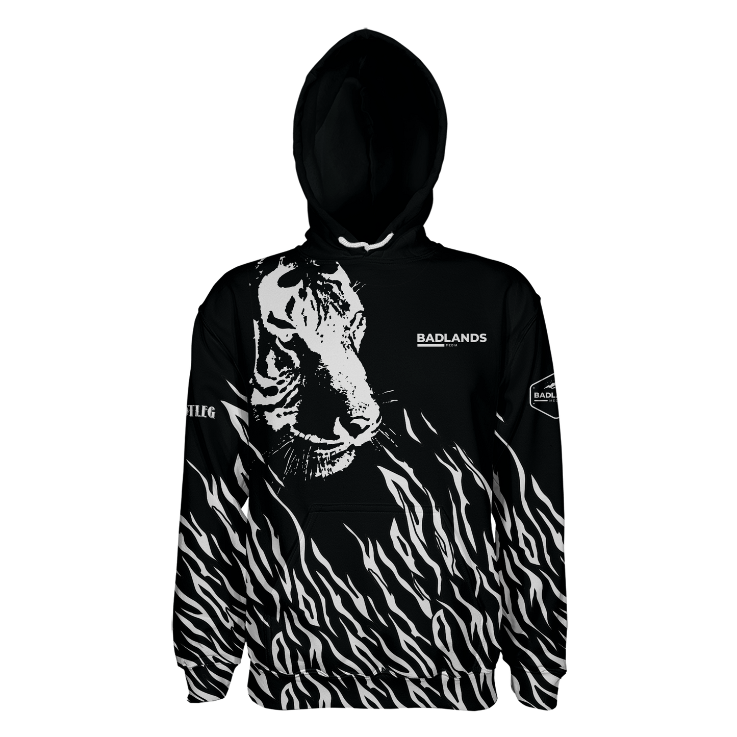 Big Tiger Bootleg Bright Pullover Hoodie