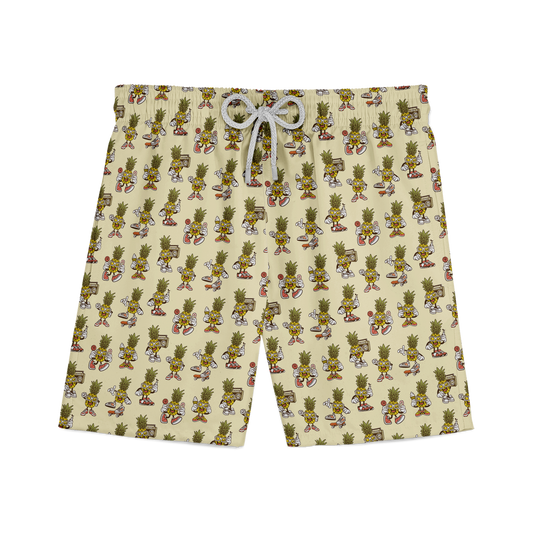 Pineapple Man Athletic Shorts