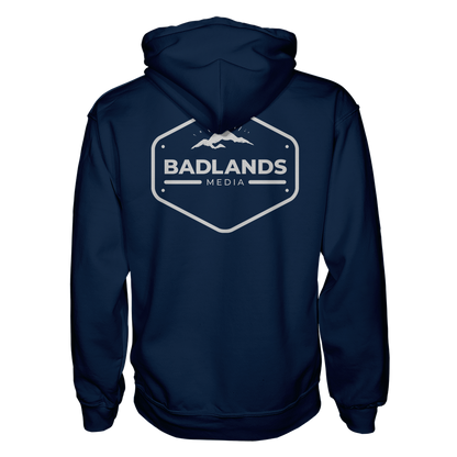 Badlands Media Logo Hoodie - Navy