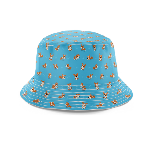 Corgi Bucket Hat
