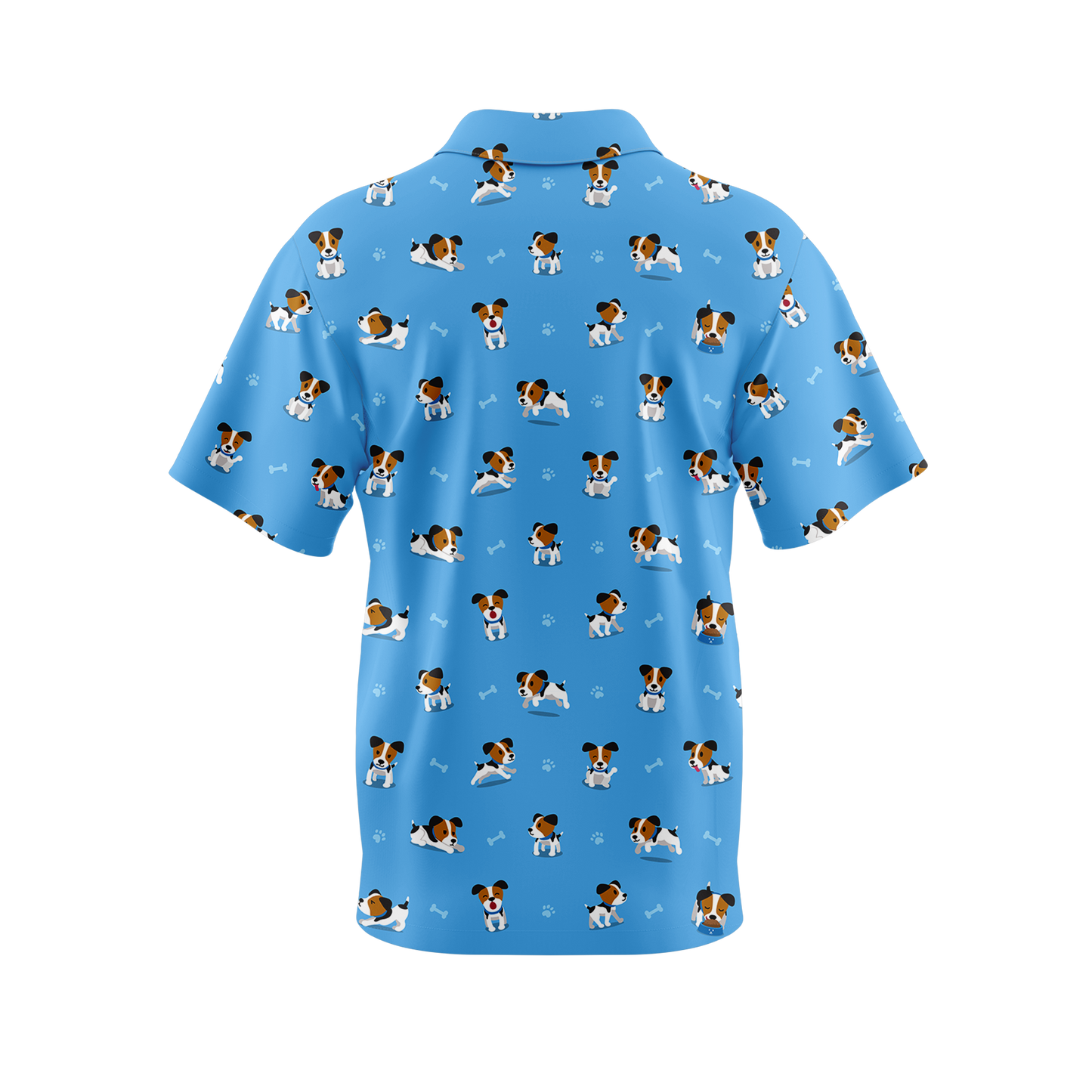 Jack Russell Terrier Button Up Shirt