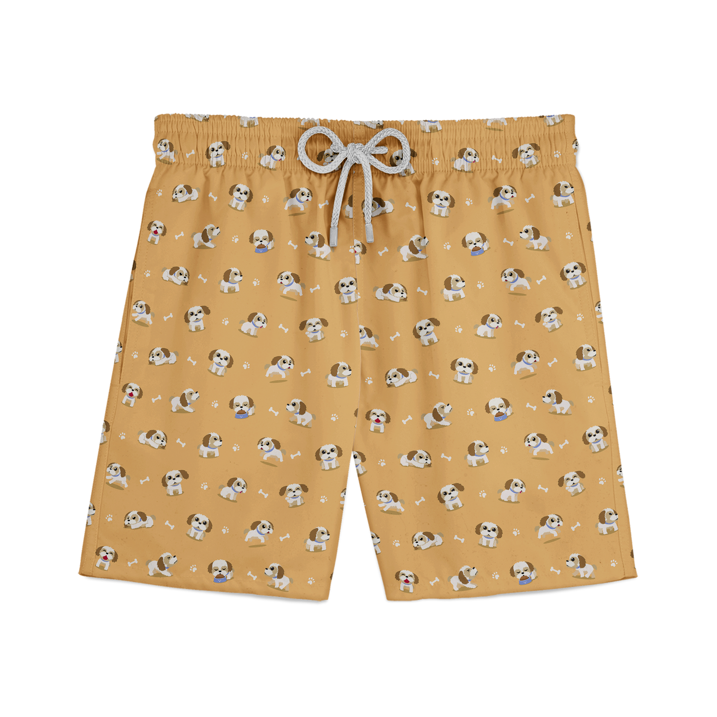 Shih Tzu Athletic Shorts