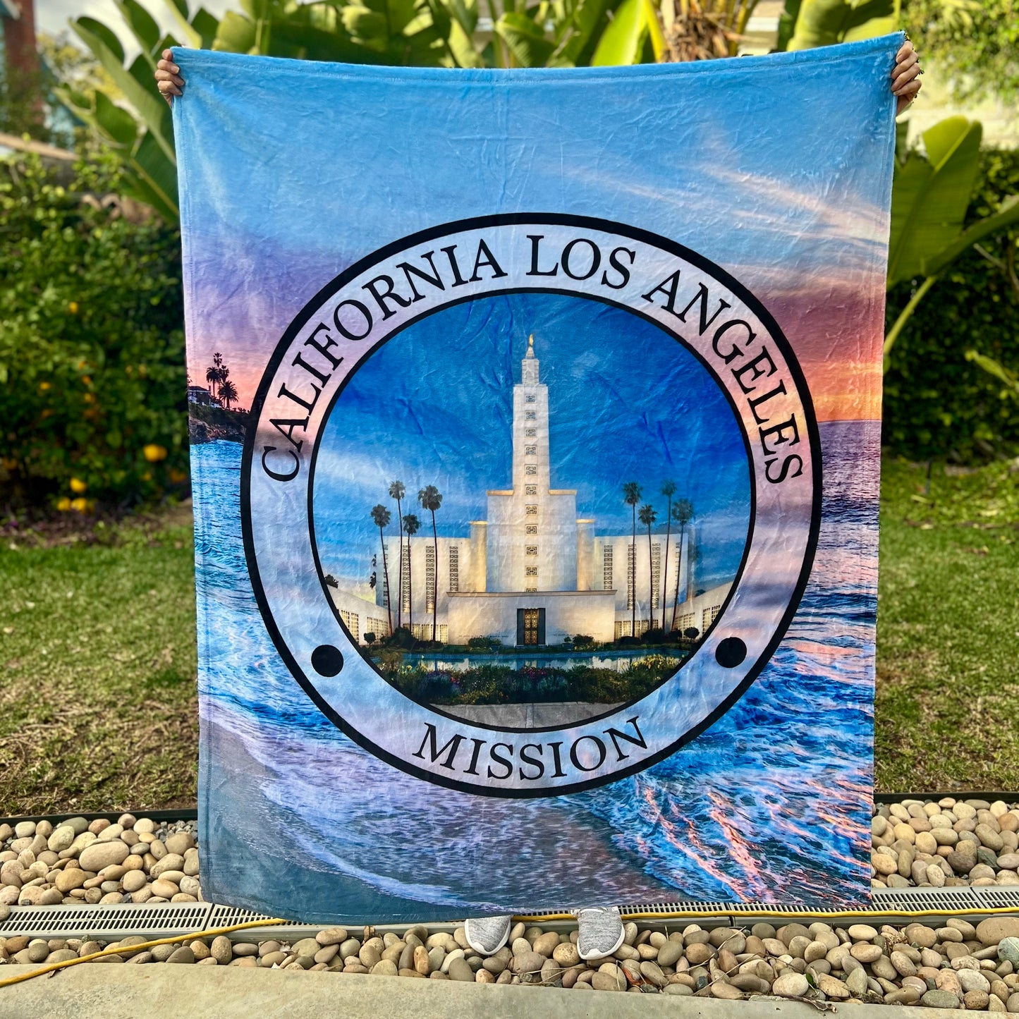 Los Angeles Mission Fleece Blanket 50"x60"