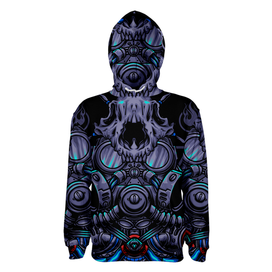 Cat Gas Mask Pullover Hoodie