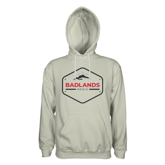Badlands Media Logo Hoodie - Sand