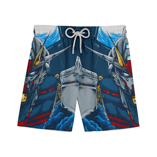 Mecha Fighting Robot Athletic Shorts