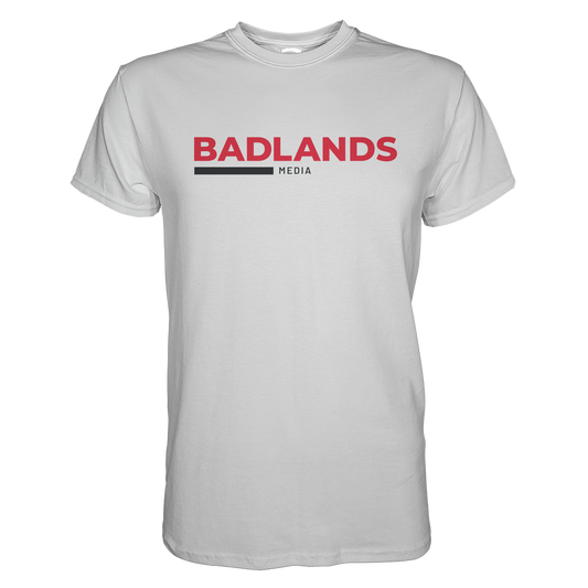 Badlands Media Logo Tee - White