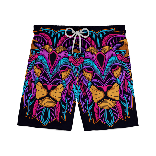 Neon Lion Athletic Shorts