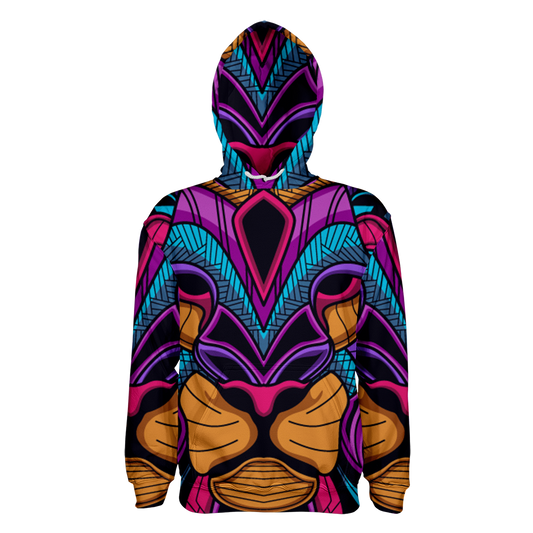 Neon Lion Pullover Hoodie