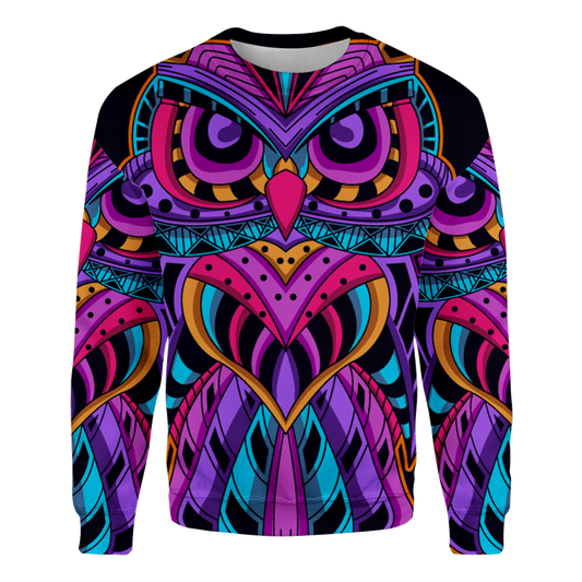 Neon Owl Sweatshirt